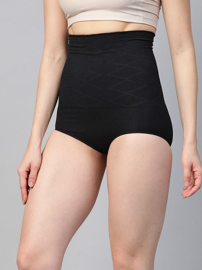 Buy Inddus Women Beige Microfiber High Waist Tummy Shapewear  (Size-XX-Large) at