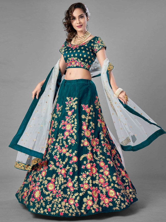 Black Velvet Lehenga Choli Chunri Wedding Zari Work Lengha Indian Lahenga  Sari | eBay
