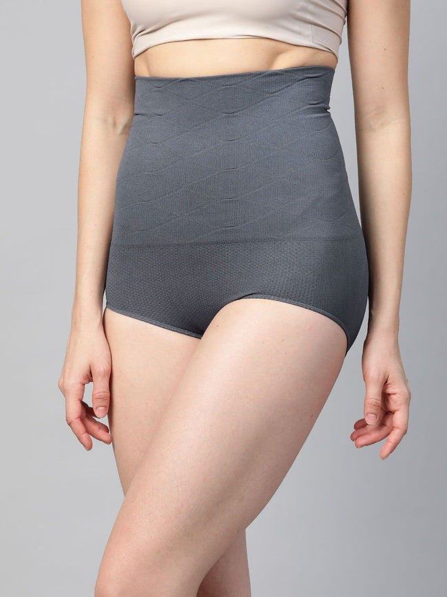 Buy Pleasing Microfiber Grey Waist Tummy Shapewear Online–