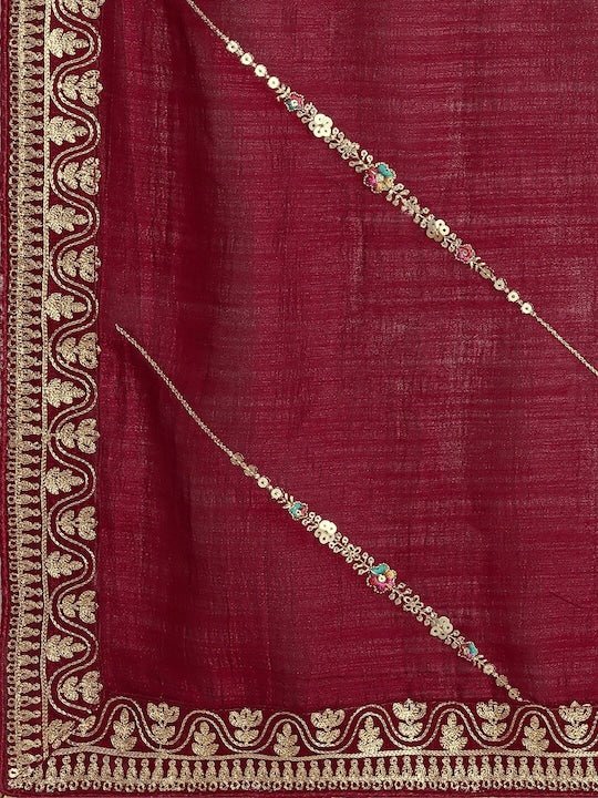 Kashmiri sarees - FABRIC :- CREPE Tilla work Tilla... | Facebook