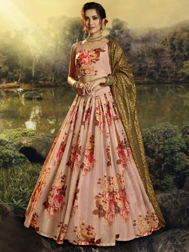 Dia Mirza In Princess Designer Lehenga Style Suit - db6964