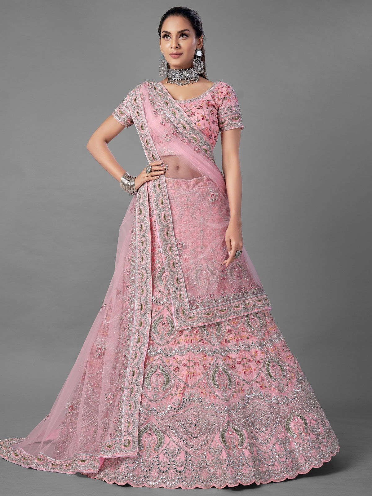 50+ Unique Engagement Lehengas for Brides | Indian dresses, Party wear  indian dresses, Lehenga designs simple