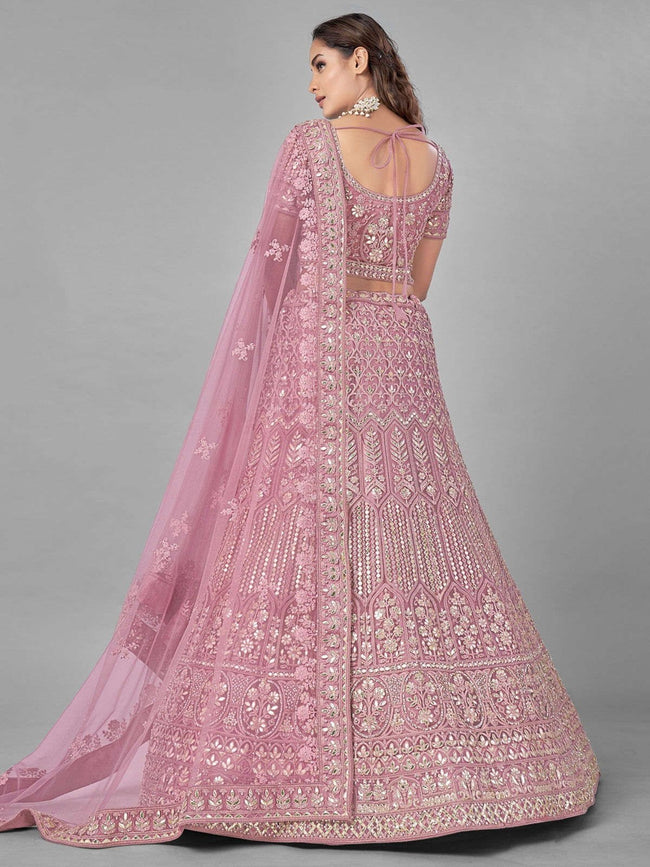 Party Wear Girls Lacha Suit (Pink) in Hubli at best price by Kesariya  Collections - Justdial