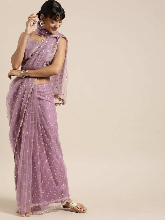 Purple Color Sarees Online | Taneira