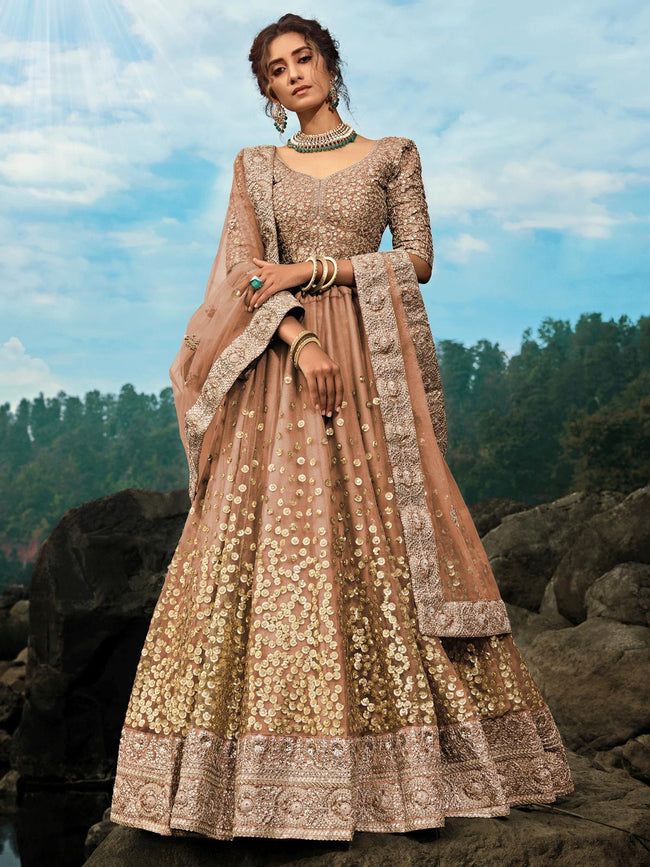 Deep Green Color Silk Designer Wedding Wear Lehenga Choli - 2493139602 |  Heenastyle