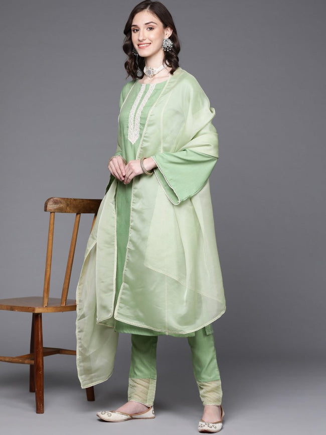 VredeVogel 9274 Women Kurta and Trousers Pant Set Pure Silk Blend at Rs  668/piece | Saroli | Surat | ID: 2850864258630