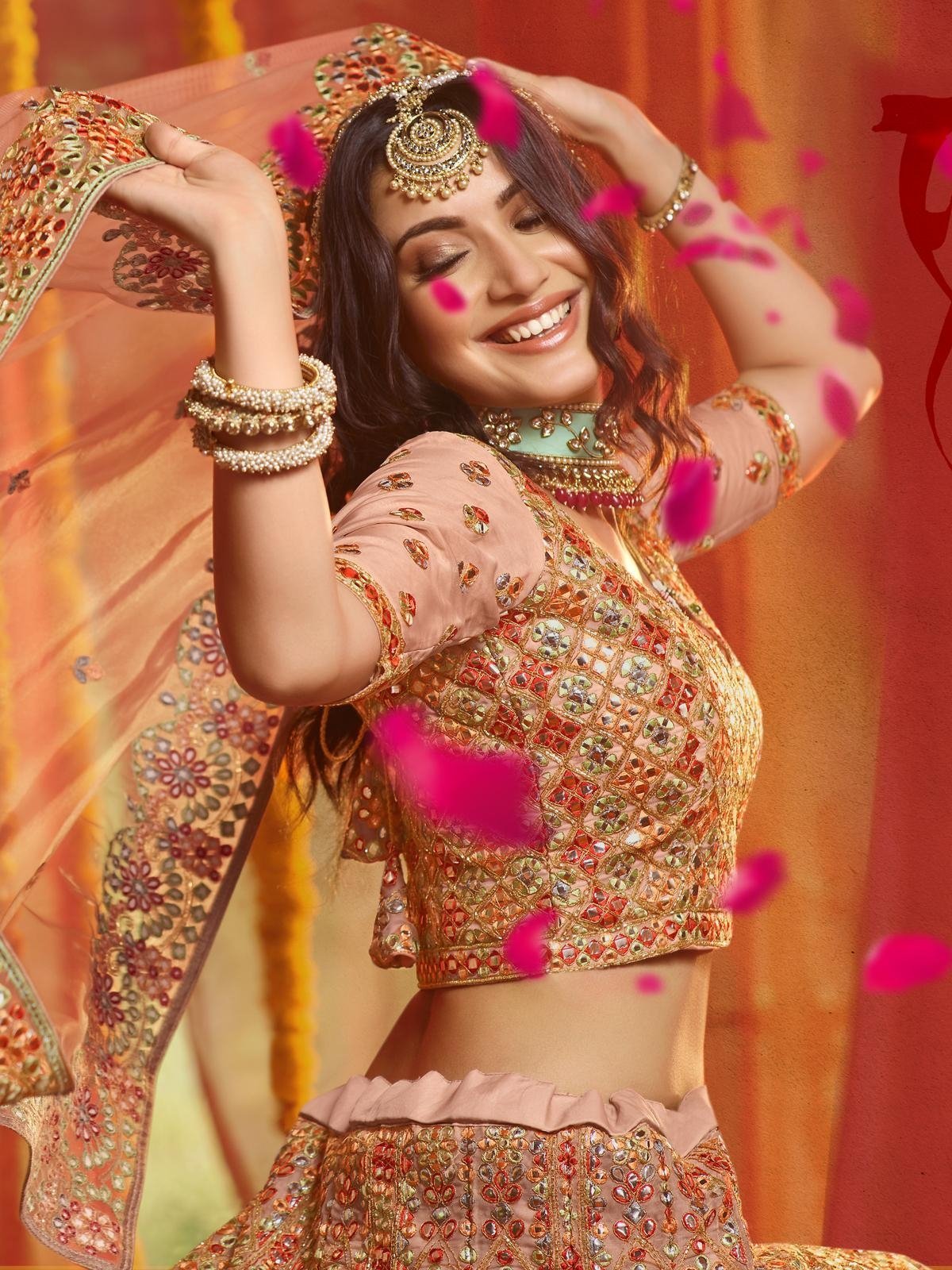 Designer Lehenga Choli Indian Bollywood Wedding Pakistani Bridal Western  Wear | eBay