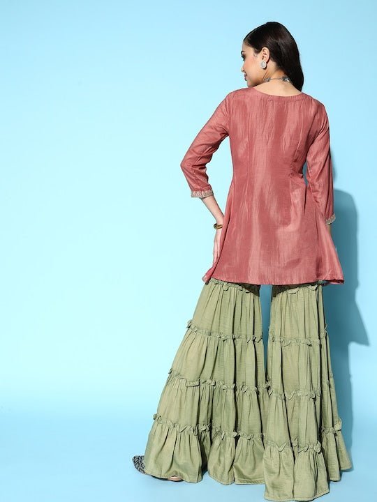 Kurti sharara design clearance 2019