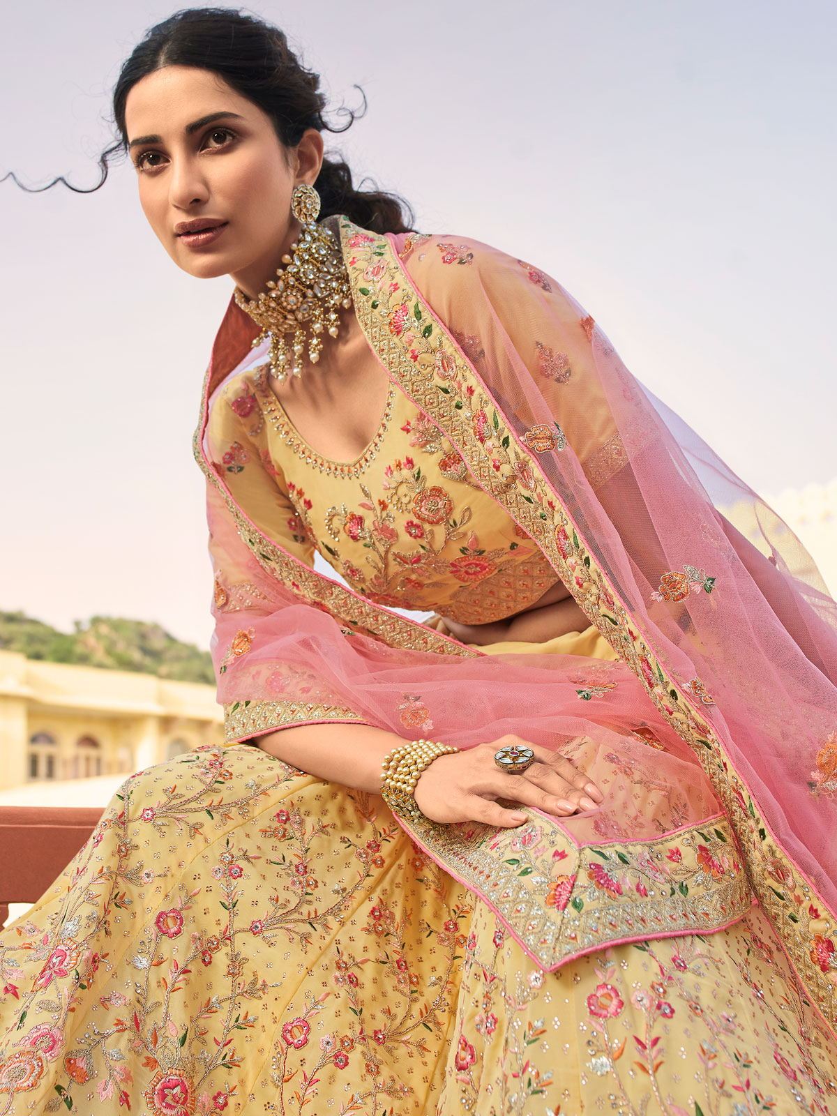 5 designer lehengas seen on Shloka Ambani to add to your wedding season  mood board | VOGUE India